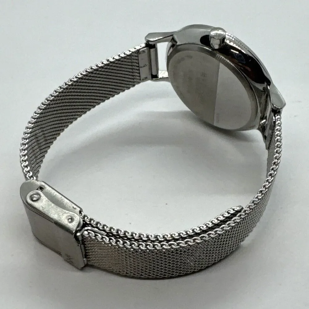 Skagen Anita SKW2410 Women Silver Stainless Steel Mesh Analog Dial Watch JNA575